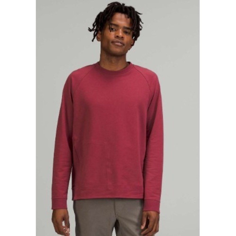 Lululemon City‎ Sweat Crew Mulled Wine size Large